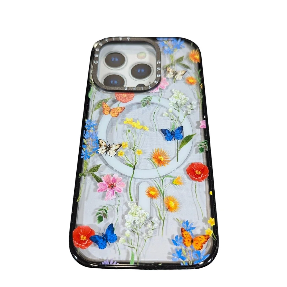 C3O CASETiFY Impact Case for MagSafe for Apple‎ iPhone 15 Pro - Ditsy Florals